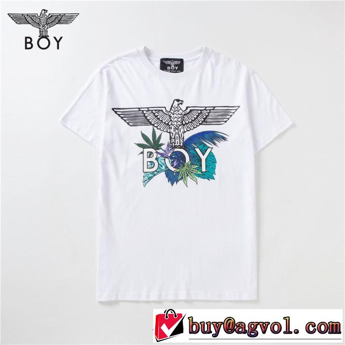 夏おすすめ人気ブランドアイテム ボーイロンドン2019年春夏シーズンの人気  BOY LONDON  Tシャツ/半袖  2色可選