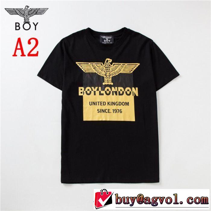 BOY LONDON  2019年春夏シーズンの人気 Tシャツ/半袖  2色可選 ボーイロンドン オシャレアイテム