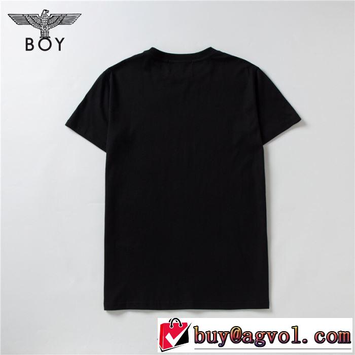 大人カジュアル上手に ボーイロンドン 2019SS BOY LONDON 最近のトレンドアイテム Tシャツ/半袖  2色可選
