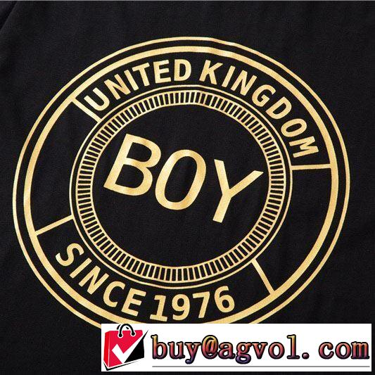 大人カジュアル上手に ボーイロンドン 2019SS BOY LONDON 最近のトレンドアイテム Tシャツ/半袖  2色可選