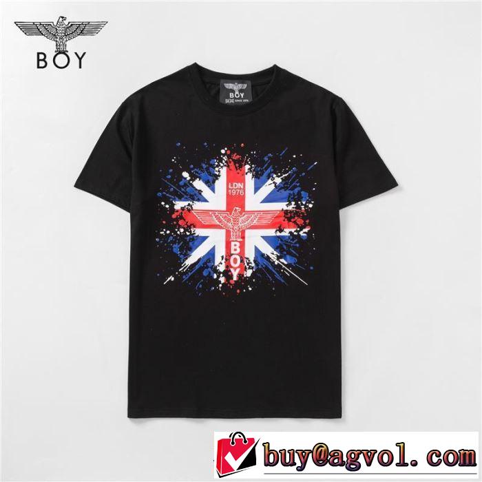 夏に良く似合うちょっと新品 2019SS ボーイロンドングッと大人っぽい印象に BOY LONDON  Tシャツ/半袖