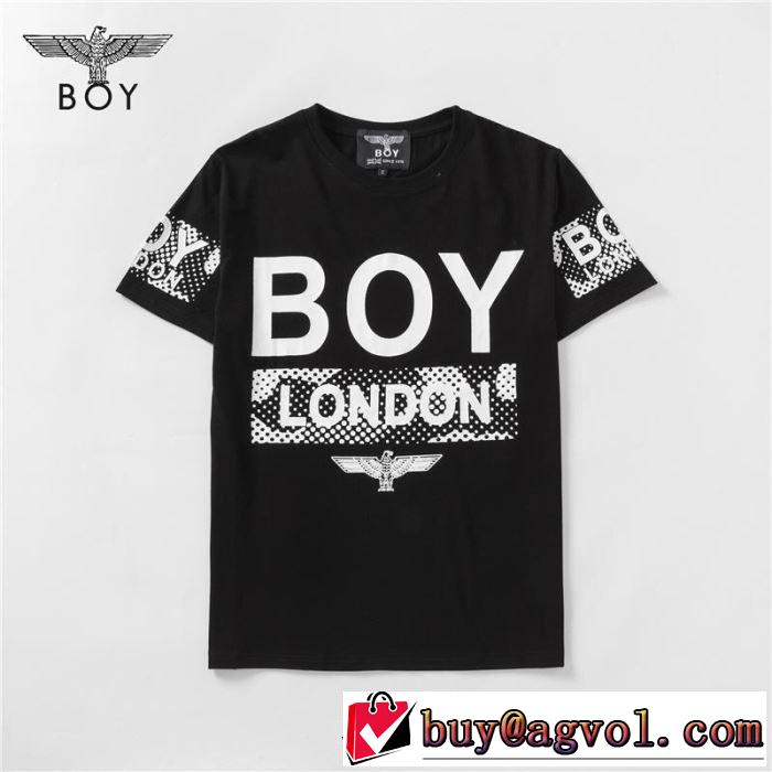 特に夏は人気アイテムBOY LONDON  2019年春夏シーズンの人気Tシャツ/半袖  2色可選 ボーイロンドン