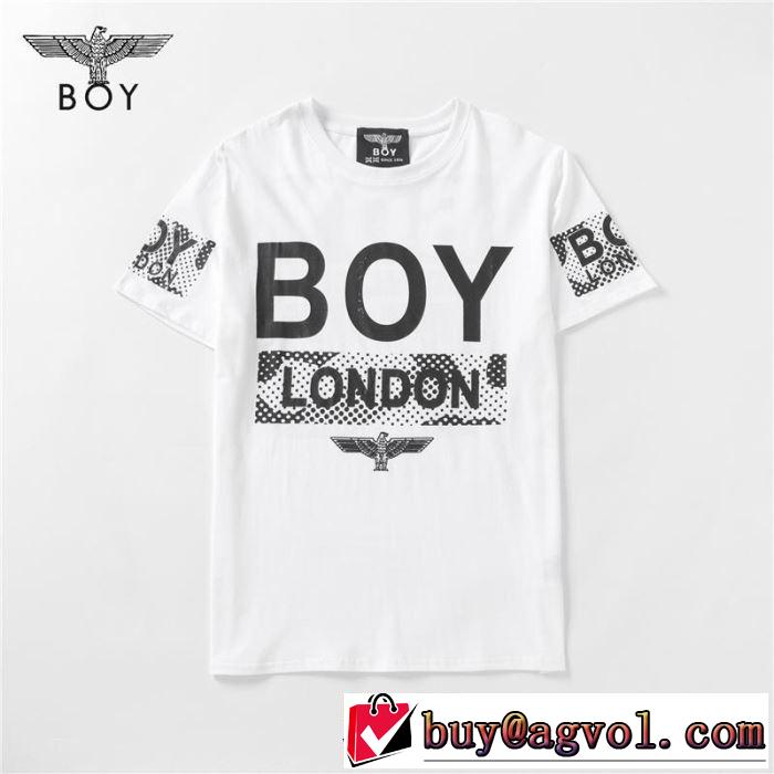 特に夏は人気アイテムBOY LONDON  2019年春夏シーズンの人気Tシャツ/半袖  2色可選 ボーイロンドン