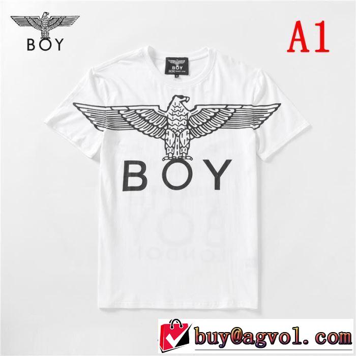 3色可選 カジュアルファッションを楽しもう ボーイロンドン BOY LONDON  Tシャツ/半袖 2019年最新ファッション
