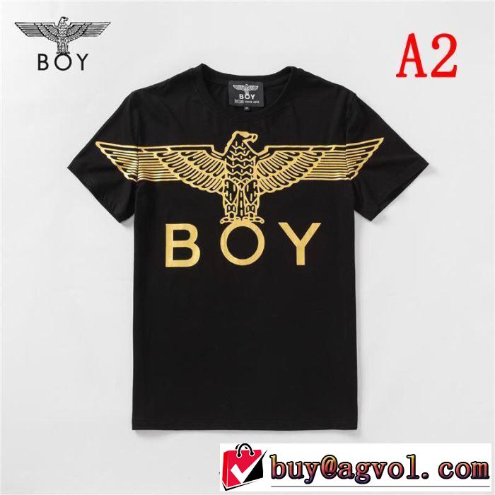 3色可選 カジュアルファッションを楽しもう ボーイロンドン BOY LONDON  Tシャツ/半袖 2019年最新ファッション