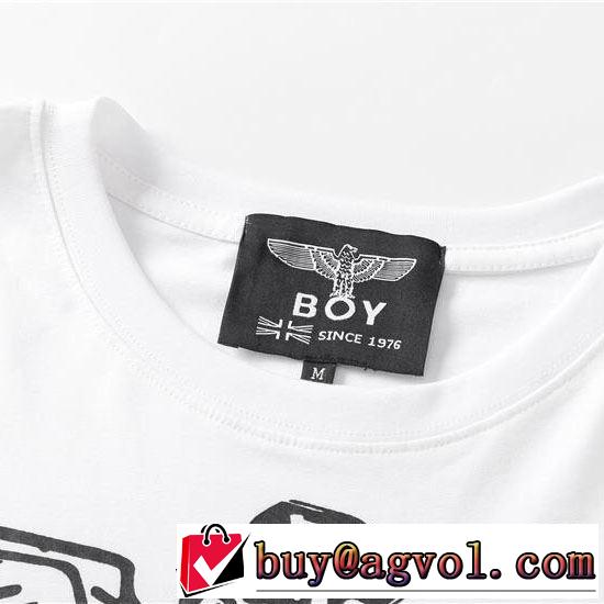 ボーイロンドンおしゃれデザインも大人気 BOY LONDON  2色可選2019SSのトレンド商品 Tシャツ/半袖