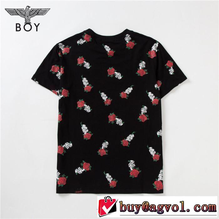 大人っぽいファション感 ボーイロンドン2019春夏トレンドアイテム BOY LONDON  Tシャツ/半袖