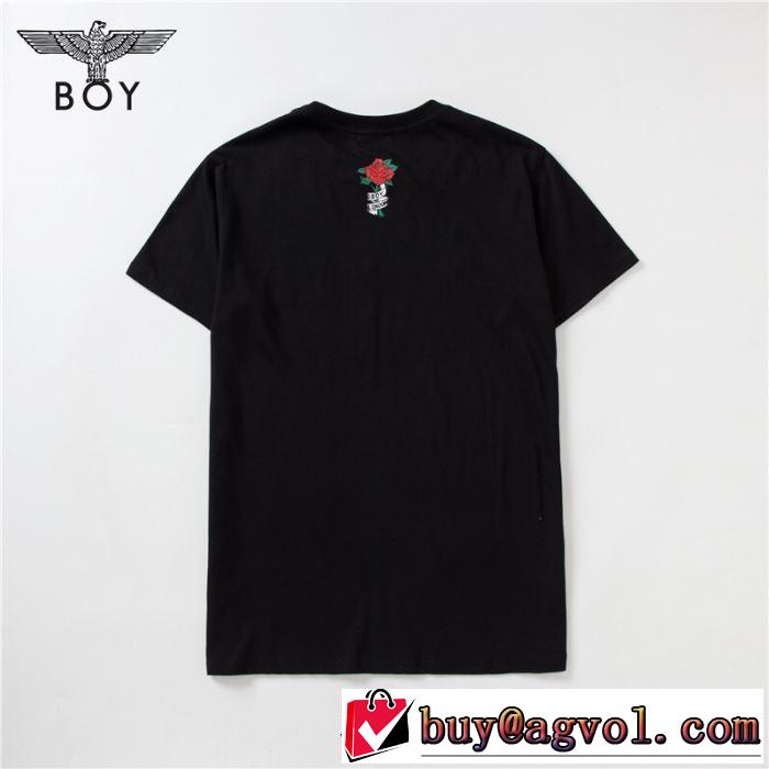 最も目立ったブランド新品 ボーイロンドン2019年最新ファッション Tシャツ/半袖   BOY LONDON