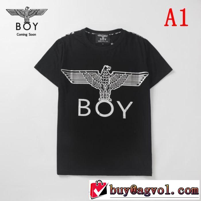 今季は特に注目ファション Tシャツ/半袖  2色可選 夏トレンドアイテム ボーイロンドン BOY LONDON