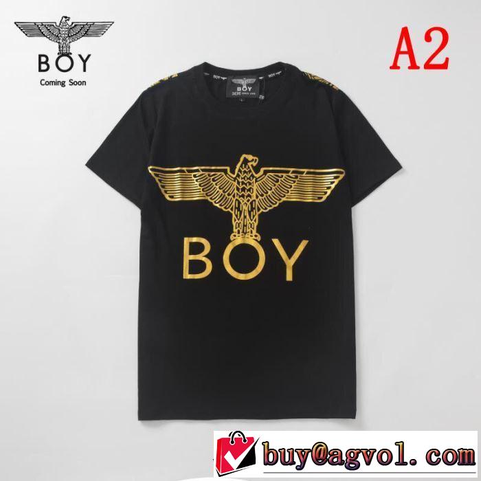 今季は特に注目ファション Tシャツ/半袖  2色可選 夏トレンドアイテム ボーイロンドン BOY LONDON