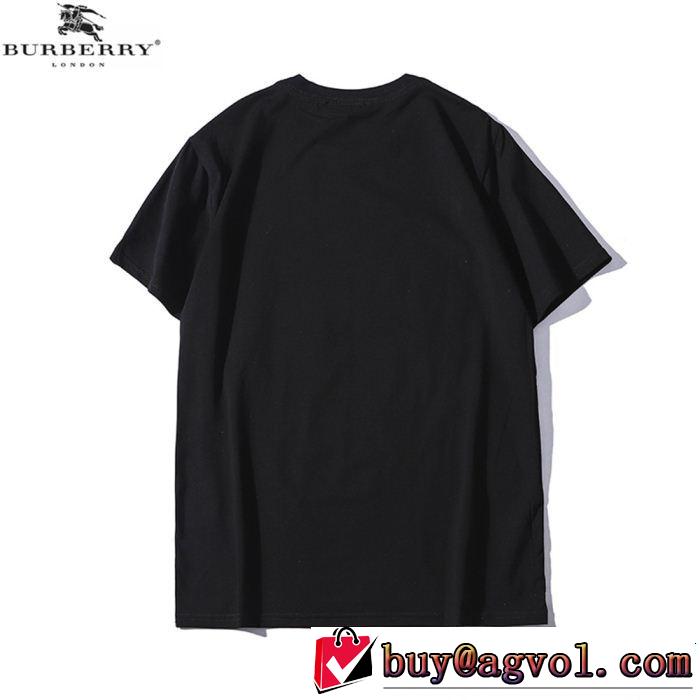 クラシカルな雰囲気 大人の可愛さを引き立て BURBERRY バーバリー 半袖Tシャツ 2色可選