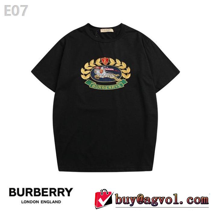 2019即旬な装いに バーバリー BURBERRY 今シーズン人気のアイテム 2色可選 Tシャツ/ティーシャツ