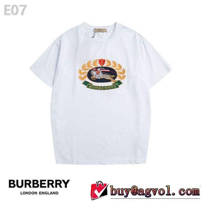 2019即旬な装いに バーバリー BURBERRY 今シーズン人気のアイテム 2色可選 Tシャツ/ティーシャツ