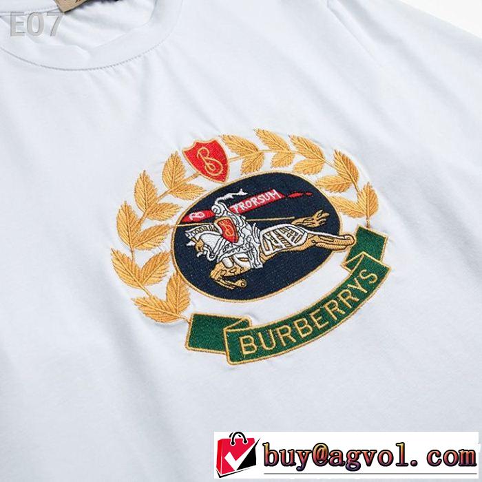 2019即旬な装いに バーバリー BURBERRY 今シーズン人気のアイテム 2色可選 Tシャツ/ティーシャツ