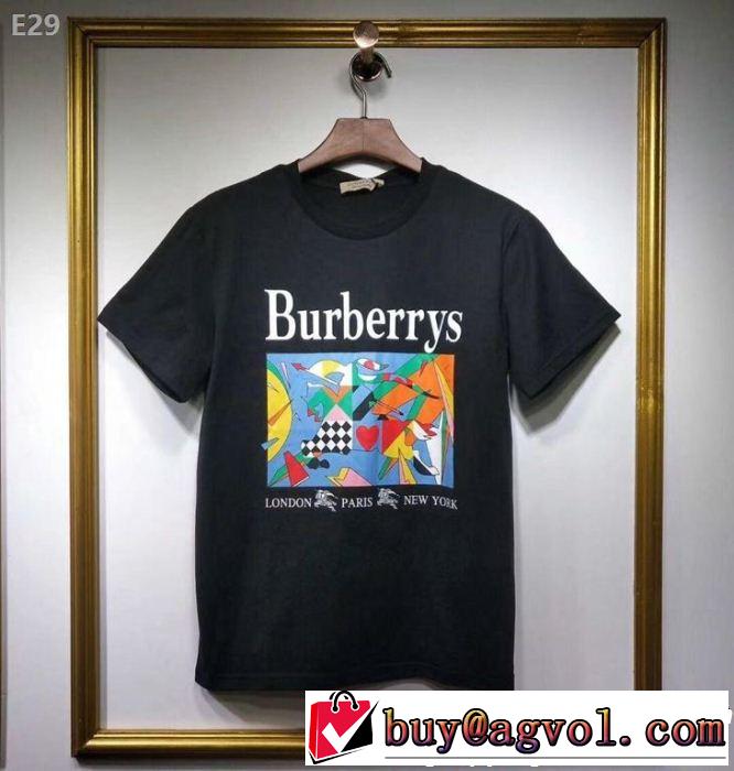  鮮度が手に入る Tシャツ/ティーシャツ 夏らしい品格が漂う  バーバリー BURBERRY 2色可選