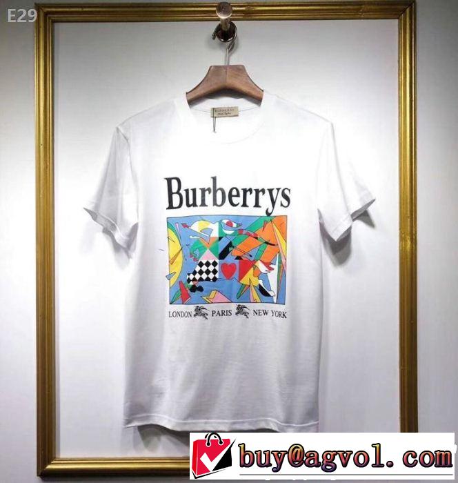 鮮度が手に入る Tシャツ/ティーシャツ 夏らしい品格が漂う  バーバリー BURBERRY 2色可選