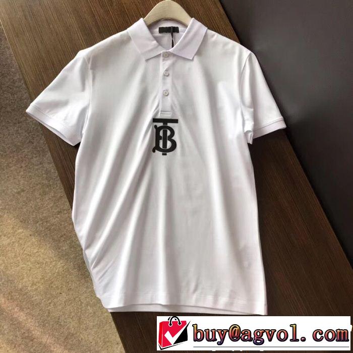 春夏のトレンドアイテムバーバリー BURBERRY クラシカルな雰囲気 3色可選 Tシャツ/ティーシャツ 大胆なデザイン
