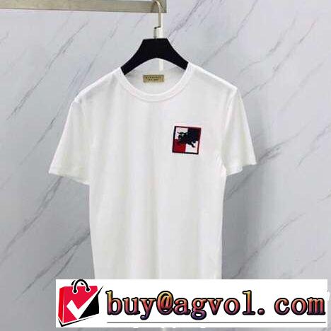 Tシャツ/ティーシャツ風通しのよい バーバリー BURBERRY 2019年春夏流行ファッション 2色可選