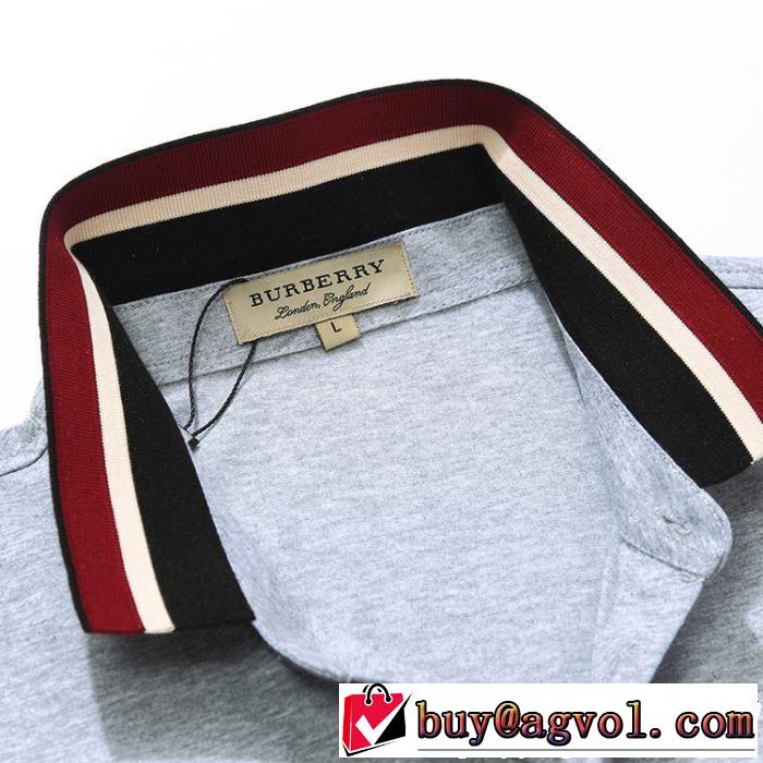 BURBERRY バーバリー  半袖Tシャツ 4色可選 大人っぽく着こなし 【2019年】夏のファッション