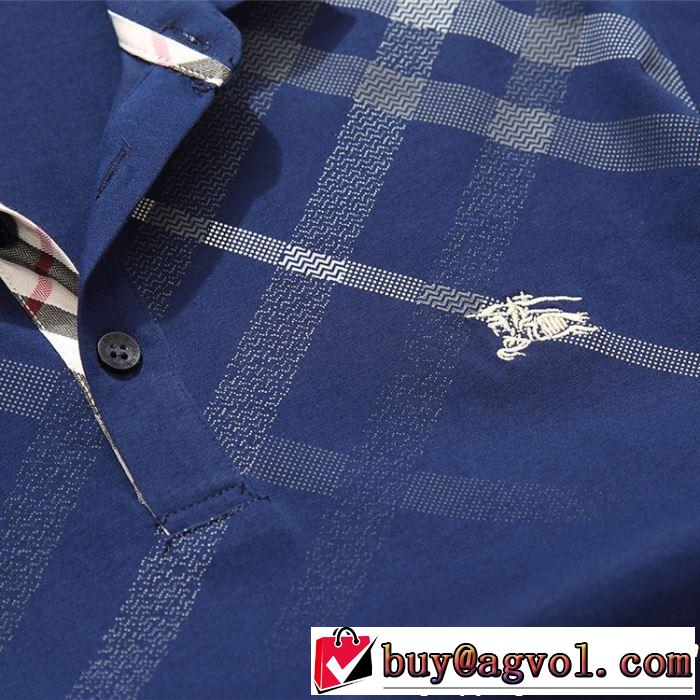 2019春夏は人気定番 オシャレ印象で人気の高い BURBERRY バーバリー  半袖Tシャツ 多色可選
