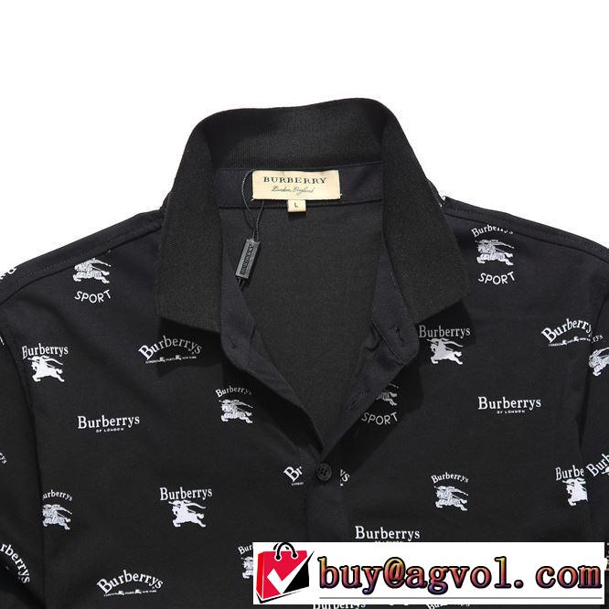クールな印象を引き立て BURBERRY バーバリー  半袖Tシャツ 4色可選 2019年春夏シーズンの人気