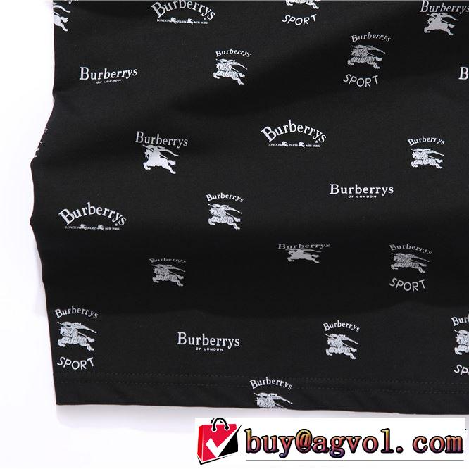 クールな印象を引き立て BURBERRY バーバリー  半袖Tシャツ 4色可選 2019年春夏シーズンの人気