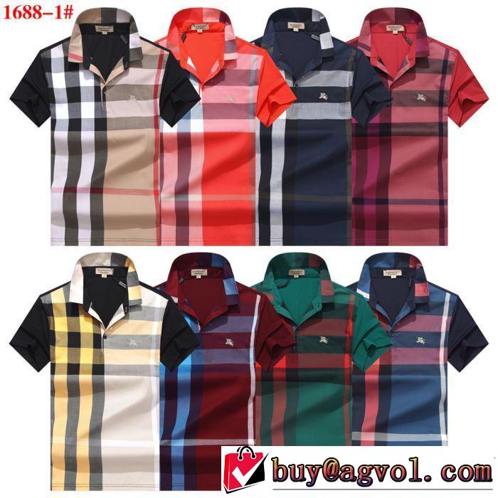 好印象な上品スタイル 2019年の夏のマスト BURBERRY バーバリー  半袖Tシャツ 多色可選