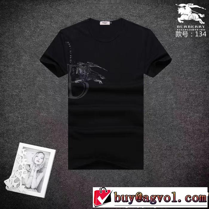 半袖Tシャツ 3色可選 2019春夏の大注目トレンド スタイリッシュに新着 BURBERRY バーバリー