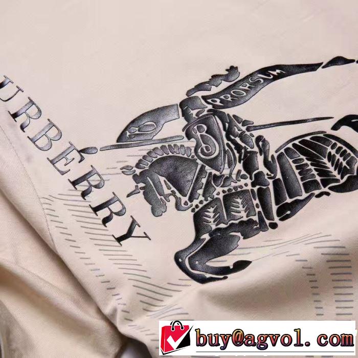 半袖Tシャツ 3色可選 2019春夏の大注目トレンド スタイリッシュに新着 BURBERRY バーバリー
