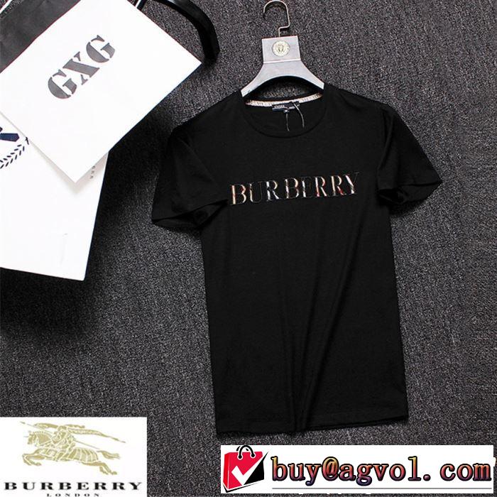 BURBERRY バーバリー  半袖Tシャツ 3色可選 2019年最新ファッション 今季は特に注目ファション