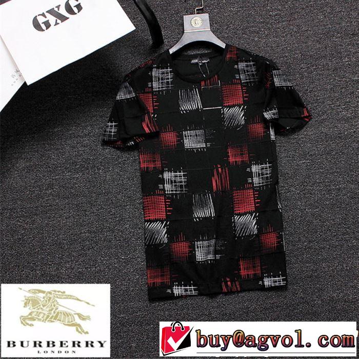 目を引く春夏トップス BURBERRY バーバリー  半袖Tシャツ 2色可選 2019年春夏流行ファッション