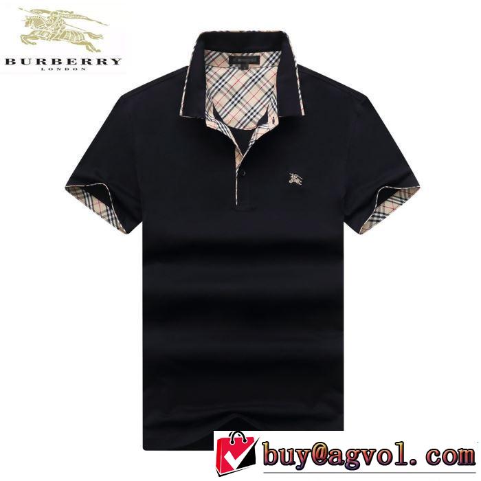 BURBERRY バーバリー  半袖Tシャツ 2色可選 柔らかい印象に上質 2019春夏トレンドアイテム