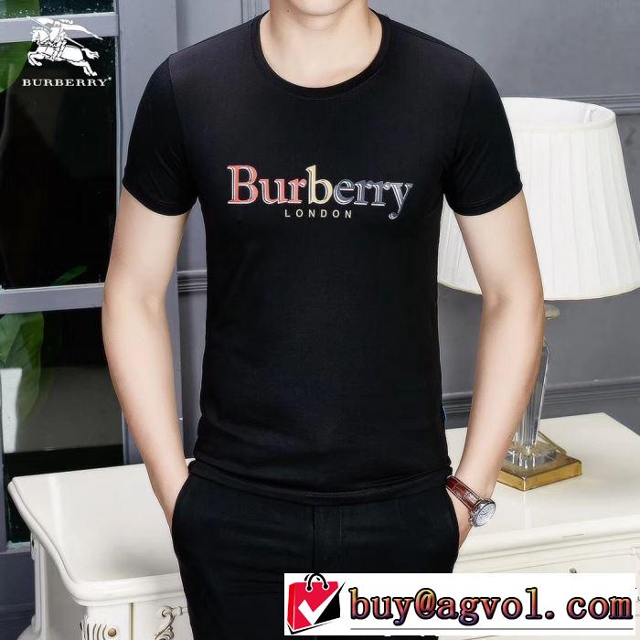 半袖Tシャツ 2色可選 優しげ人気アイテム 2019春夏も引き続きトレン BURBERRY バーバリー