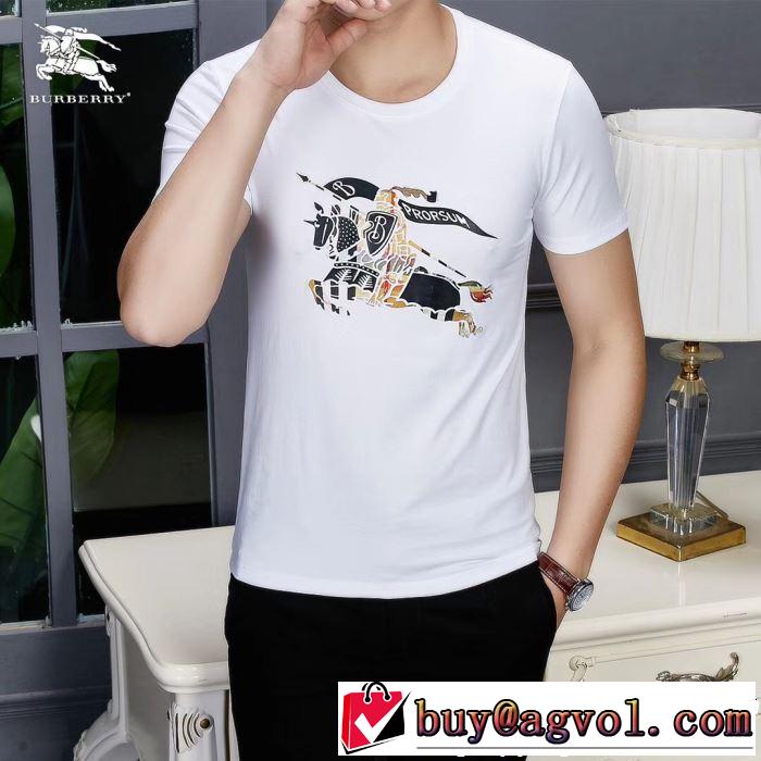 BURBERRY バーバリー  半袖Tシャツ 2色可選 ちょっと大人の印象 【2019春夏】最新コレクション