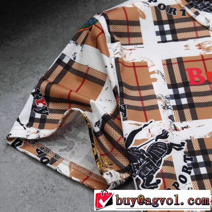 2019春夏は人気定番 夏おすすめ人気ブランドアイテム BURBERRY バーバリー 3色可選 半袖Tシャツ