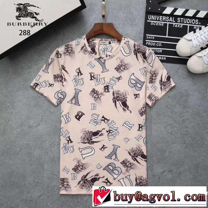 BURBERRY バーバリー  半袖Tシャツ 3色可選 【2019年】夏のファッション 今流行のストリート上品