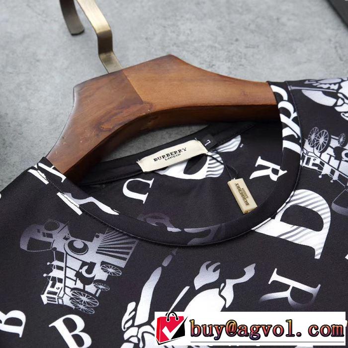 BURBERRY バーバリー  半袖Tシャツ 3色可選 【2019年】夏のファッション 今流行のストリート上品