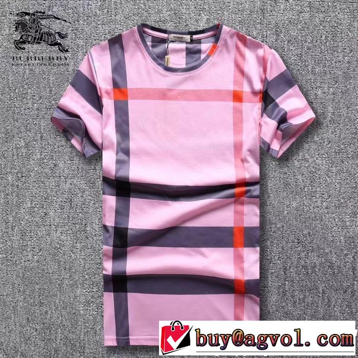 2019年春夏流行ファッション 大人可愛いスタイル BURBERRY バーバリー  半袖Tシャツ 3色可選