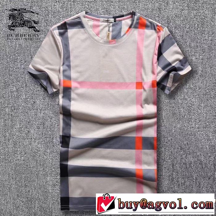 2019年春夏流行ファッション 大人可愛いスタイル BURBERRY バーバリー  半袖Tシャツ 3色可選
