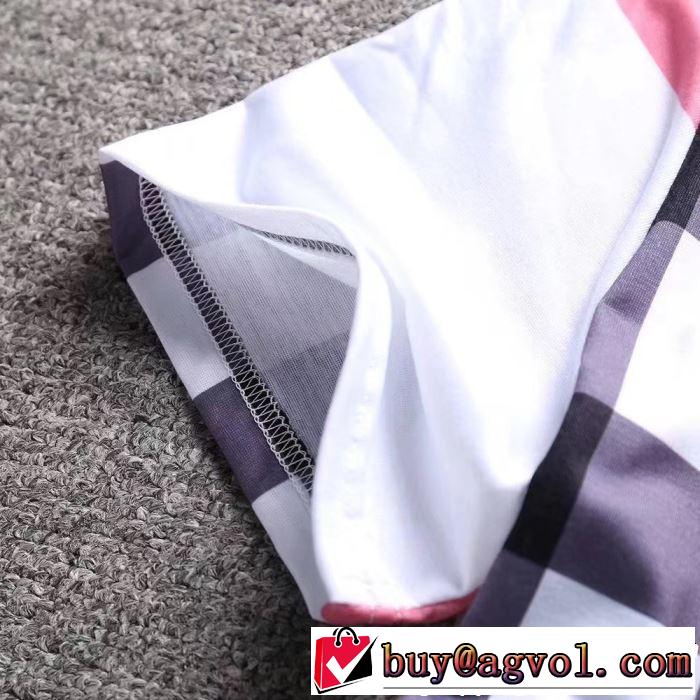 2019年春夏流行ファッション 大人可愛いスタイル BURBERRY バーバリー  半袖Tシャツ 3色可選