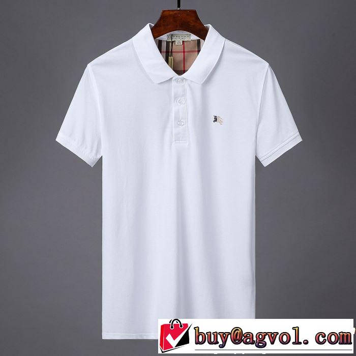 きちんと感が抜群 バーバリー BURBERRY Tシャツ/ティーシャツ 3色可選 2019春夏トレンドアイテム