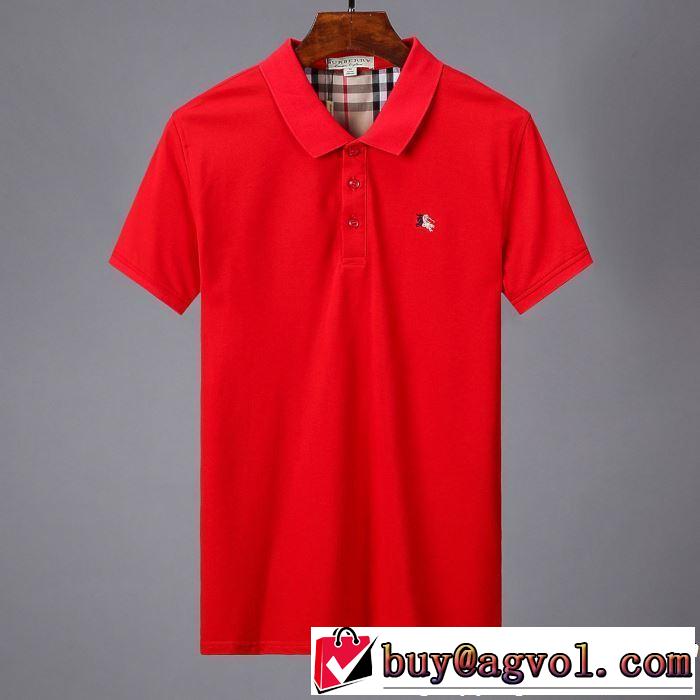きちんと感が抜群 バーバリー BURBERRY Tシャツ/ティーシャツ 3色可選 2019春夏トレンドアイテム
