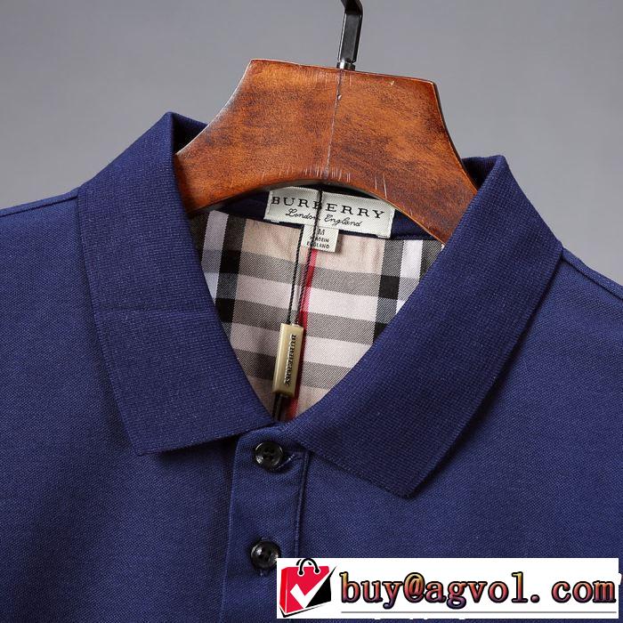 きちんと感が抜群 バーバリー BURBERRY Tシャツ/ティーシャツ 3色可選 2019春夏トレンドアイテム