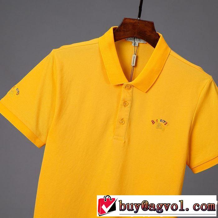 バーバリー BURBERRY Tシャツ/ティーシャツ 3色可選 2019春夏のトレンド新商品 きちんと感をプラス