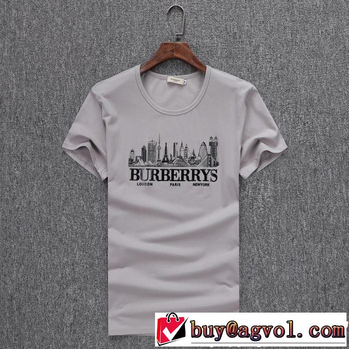 3色可選 2019春夏も引き続きトレンド 透け感優しい バーバリー BURBERRY Tシャツ/ティーシャツ