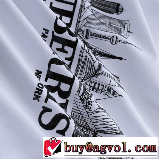 3色可選 2019春夏も引き続きトレンド 透け感優しい バーバリー BURBERRY Tシャツ/ティーシャツ