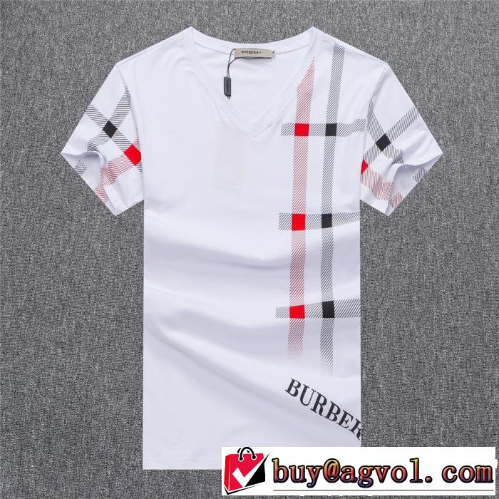 Tシャツ/ティーシャツ 3色可選 2019年春夏シーズンの人気 軽やかな素材感 バーバリー BURBERRY