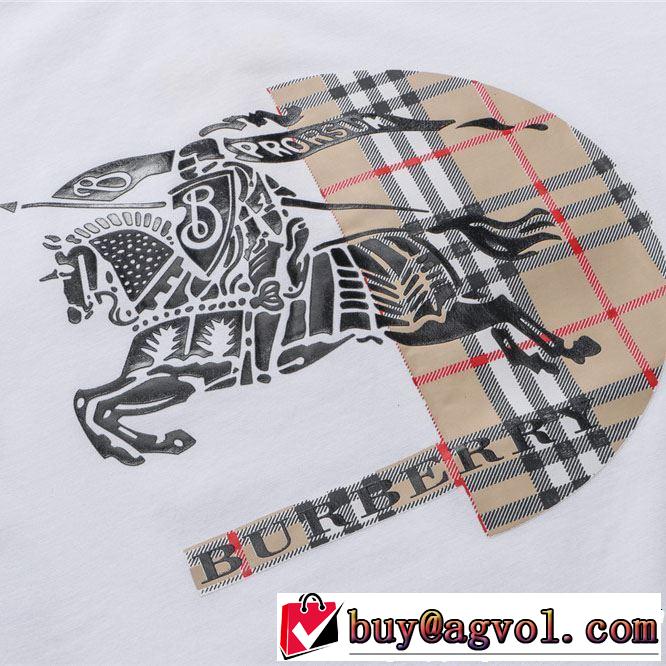 3色可選 2019年春夏のトレンドアイテム 風通しのよい バーバリー BURBERRY Tシャツ/ティーシャツ