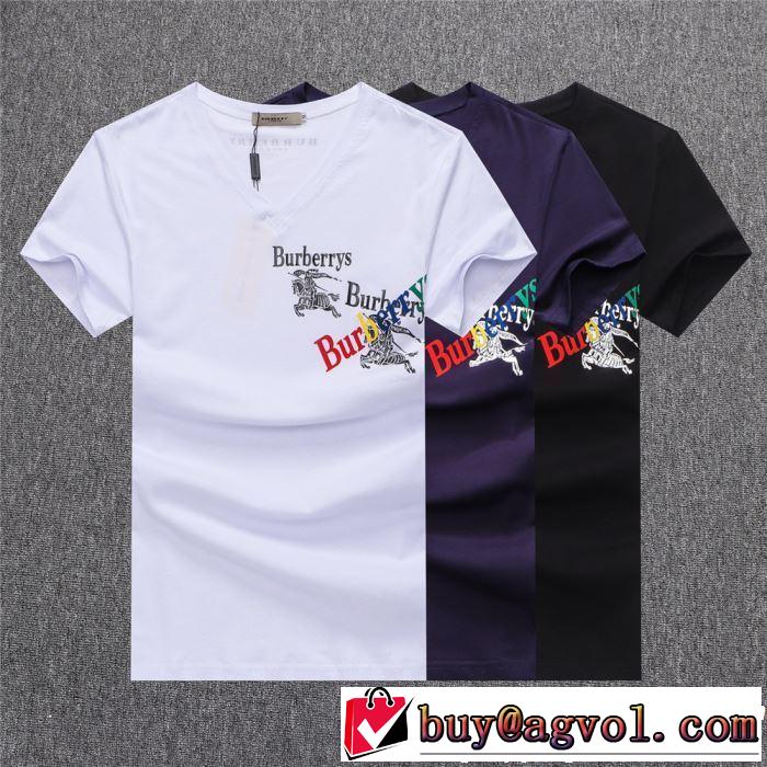 2019年春夏流行ファッション カジュアルさ バーバリー BURBERRY Tシャツ/ティーシャツ 2色可選