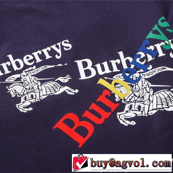 2019年春夏流行ファッション カジュアルさ バーバリー BURBERRY Tシャツ/ティーシャツ 2色可選